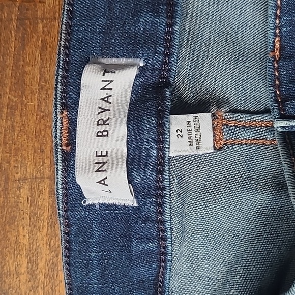 Lane Bryant Jeans Women's sz 22 Signature Fit Mid Rise Skinny Denim Jeans - Picture 6 of 10